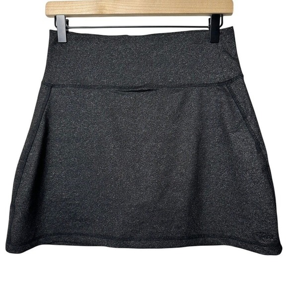 Kavu Pants - KAVU Women's‎ Athletic Skort Women's Small Heathered Black Stretch Outdoor Skort